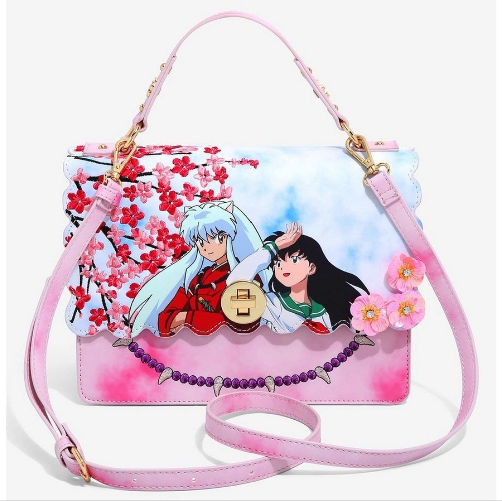 InuYasha Kagome & InuYasha Cherry Blossom Scenic Handbag - BoxLunch Excl…